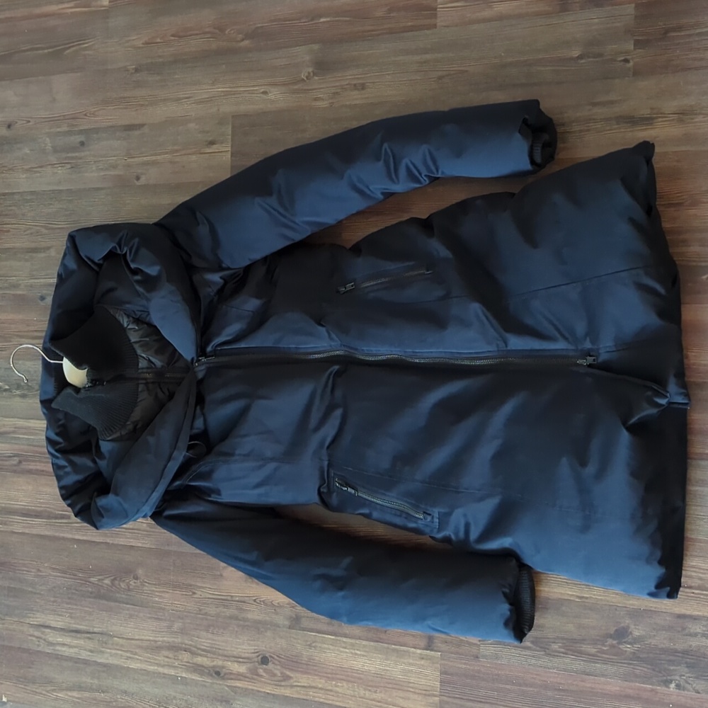 Soia & Kyo Navy Down Jacket XS